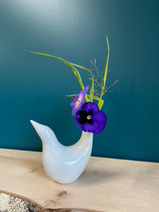 Perching Bird Vase