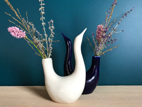 Large Bird Vase